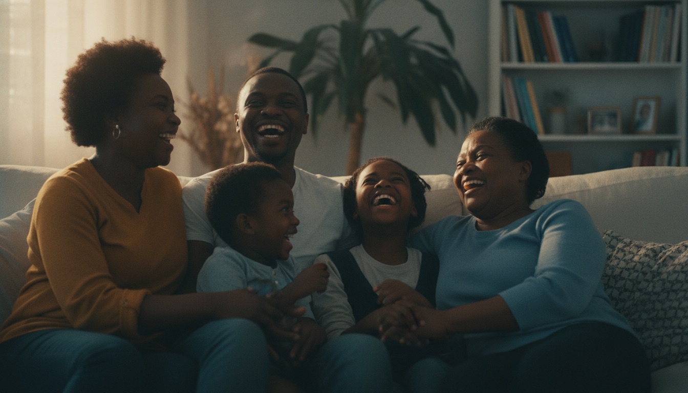 A family managing their health together